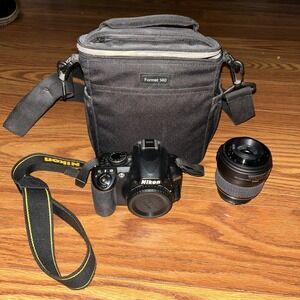 Nikon D3100 14.2MP DSLR Camera w/ AF-S Nikkor 18-55mm Lens Kit